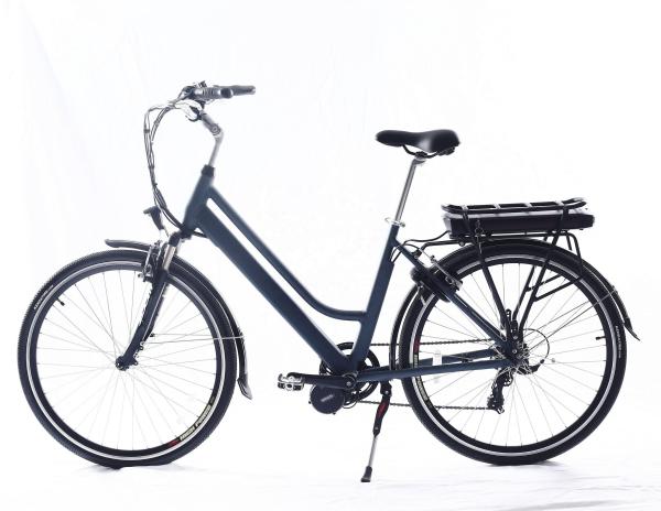 700C 250W Mid Drive Electric Bike 10.4Ah Lithium Battery Electric Bicycles For