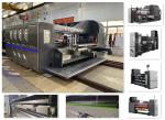 Buy cheap Full Computerized Flexo Printing Slotting Machine High Speed Vacuum Transfer Top from wholesalers
