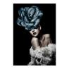 Buy cheap Abstract Figure Wall Art Wowen Girl Crystal Porcelain Painting Living Room Decor Custom Size from wholesalers