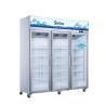 Buy cheap Frozen products upright 1500 liter display freezer with glass door from wholesalers