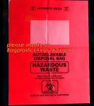 plastic biohazard medical waste bag, Biohazard Bags, Medical Waste Bags,