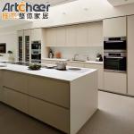 Furniture Lacquer Kitchen Wooden Cabinet with Cupboard Accessories in Customized