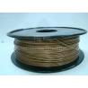 Buy cheap Eco Friendly Plated Copper PLA 3D Printer Filament PLA Material For 3D Printing from wholesalers