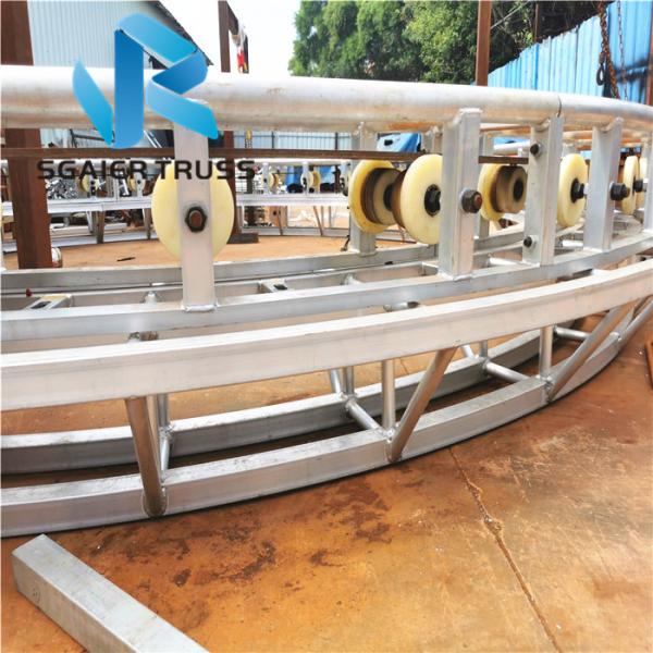 Buy cheap 6082 T6 5m Diameter Revolving Truss For Led Screen from wholesalers