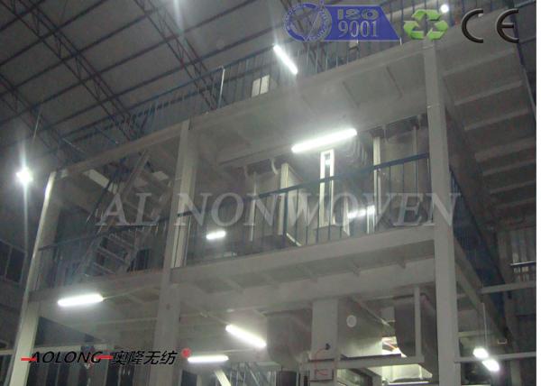 Buy cheap Fabric GSM 9~250 S PP Non Woven Fabric Production Line Width 3200mm For Shopping Bag from wholesalers