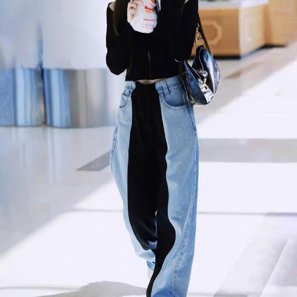 Buy cheap M Size Elastic Waist Casual Overalls from wholesalers