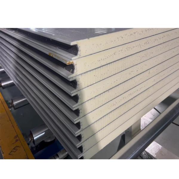Customized Polyurethane Composite Panels 50mm Insulated Exterior Wall Sandwich