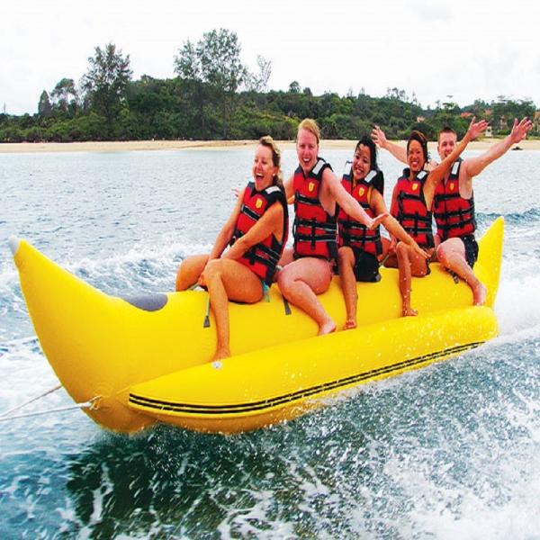 Buy cheap Toy Towable Banana Boat Hot Sale Inflatable Fly Fish Water Sport Game Rubber Boat from wholesalers