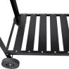 Buy cheap 73.5*22.5cm x 2 Cooking Area Outdoor Trolley Flat Top Charcoal Grill with 2 Wheels from wholesalers
