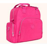 Buy cheap Polyester Cute Baby Diaper Backpack Rose Color Eco Friendly Advantage product