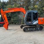 7Ton used HITACHI ZX70 ZX70-3 ZX70-5 ZX65U excavator with low working time and