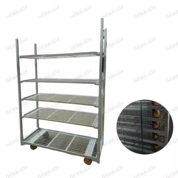 Agricultural Planting Danish Trolley Shelves Four Casters Transport Flower