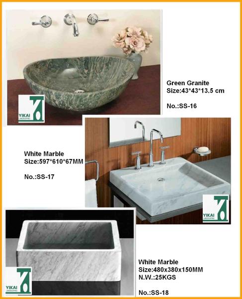 Buy cheap Bathroom Vanity Granite Marble Round Bowl Pedestal Basin for Kitchen from wholesalers
