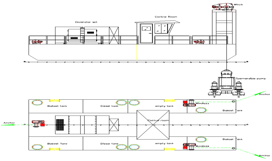 Protable River Sand Cutter Suction Dredge Dredging Equipment Leader Dredger