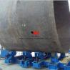 Buy cheap 5 Tons Bolt Adjustable Welding Rotator PU Metal Rubber Wheel Welding Roller from wholesalers