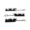 Buy cheap High Tension Flat Cable Clamp ABS Plastic S-Anchor Clips for FTTH Accessories in Black from wholesalers