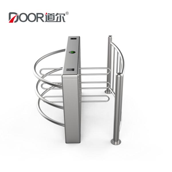 Buy cheap Access Control Stainless Steel Turnstile Gate Security Half Height Pedestrian Turnstile from wholesalers