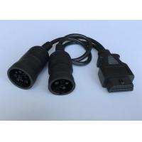 Buy cheap OBD2 OBDII Female to Deutsch 9-Pin J1939 Female and 6-Pin J1708 Female CAN Bus product
