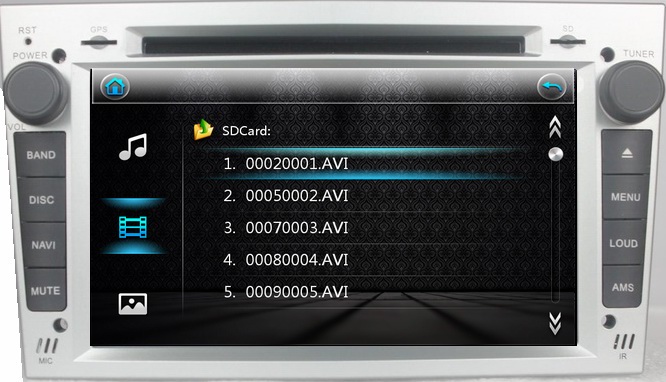 Ouchuangbo Auto DVD Radio GPS Navigation for Opel Vectra 2005-2008 USB RDS Multimedia System OCB-6959A