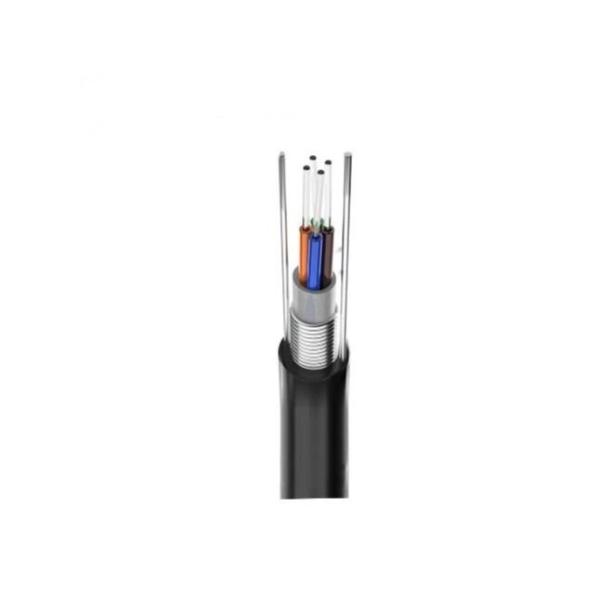 Buy cheap Single-Mode Optical Central Uni-Tube Corrugated Steel Armor Duct Aerial GYXTW Fiber Optic Cable from wholesalers