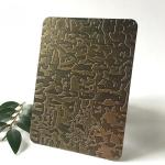 Color Coated Gold Decorative Elevator Steel Plate PVD 201 304 316 Stainless