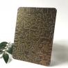 Buy cheap Color Coated Gold Decorative Elevator Steel Plate PVD 201 304 316 Stainless Steel Etching Sheet from wholesalers