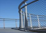 316 Inox Cable Webnet Stainless Steel Rope Mesh For Balustrade Railing