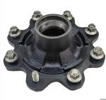 101.6 PCD 5x5 Trailer Wheel Hub Assembly Kit Black Painting