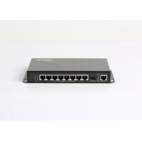 Buy cheap 1550nm 8GE 2 1000M SFP Managed Poe Switch Web SNMP Management product