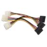 Buy cheap SATA To 4Pin Wire Harness Cable IDE To 15PIN SATA Power Cable For 3D Printer from wholesalers