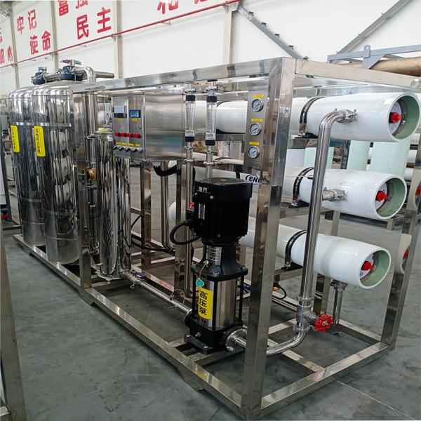 Buy cheap 3T EDI RO Water Treatment System for Industrial Stainless Steel Reverse Osmosis Plant from wholesalers