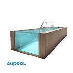 Family Sports Above Ground Fiberglass Portable Endless Swimming Pool with Fliter