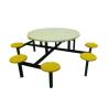 Buy cheap Canteen School Dining Room Table And Chairs 8 Seater Dining Table from wholesalers