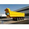 Buy cheap 4 Axles 80 Ton U-shaped Dump Trailer with Tubeless Tyres for Sale in Guyana from wholesalers