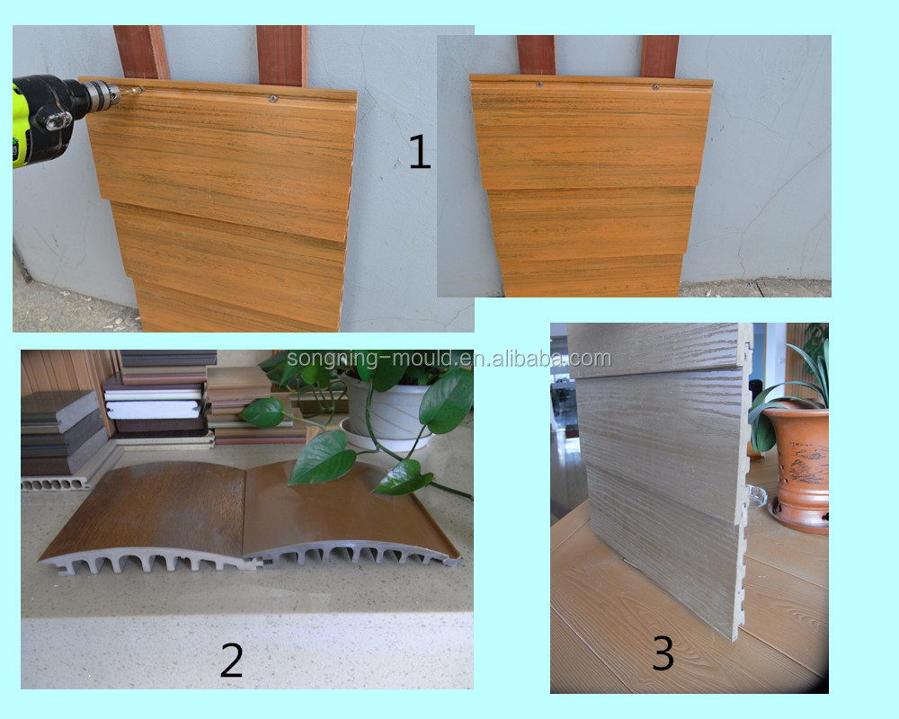 Co-extrusion Technology Outdoor Composite PVC Wall Siding for Cladding and Siding