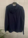 Blue Pullover Men's Casual Hoodies