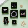 Buy cheap Cardboard Paper Romantic Bow Tie Packaging Box For Earrings Necklace Rings Bracelet from wholesalers