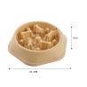 Buy cheap Pet Bone Slow Food Bowl Non Slip Small And Medium Sized Dog Anti Choking Bowl from wholesalers