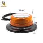 Plastic 15W Yellow Flash Rotating Luces Light LED Lamp For Truck Car Vans Bus