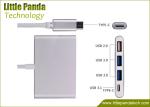 Buy cheap Aluminum Super Speed Charging Station USB Hub 4 Ports USB 3.0 Hub Type C USB 3.1 Hub from wholesalers