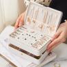 Buy cheap Multilayer Earring Necklace Jewelry Storage Box Clamshell Packaging Box from wholesalers