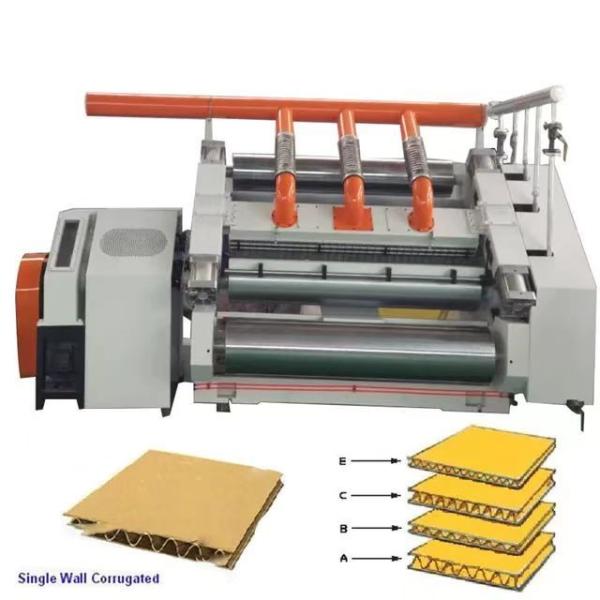 Buy cheap 2 Ply Corrugated Paperboard Single Facer Corrugator Machine for Machinery Repair Shops from wholesalers