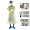 Buy cheap Medical Blue Disposable Isolation Gown With Round Collar Polypropylene Material from wholesalers