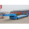 Buy cheap 2 Axles 3 Axle 4 Axle Heavy Duty Hydraulic Low Loader Semi Trailer for Heavy Loads from wholesalers