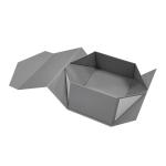 Large Gray Wig Packaging Boxes Paper A5 Foldable Magnetic Gift Box