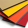 Buy cheap 1250mm *3050mm PE Aluminum Composite Panel For Curtain Wall Eaves Indoor Shelter from wholesalers
