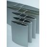 Buy cheap Silvery / Black Anodizing Industrial Exhaust Fan Blades Aluminum Louvers Panel from wholesalers