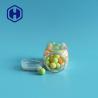 Buy cheap Mini 100ml Plastic Packaging Jar For Chocolate Beans Sweets Granule Small Square from wholesalers