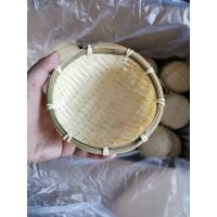 Buy cheap OPP Wrapped Bamboo Fruit Basket Gift Crafts Natural Bamboo Basket 17cm 19cm 23cm product