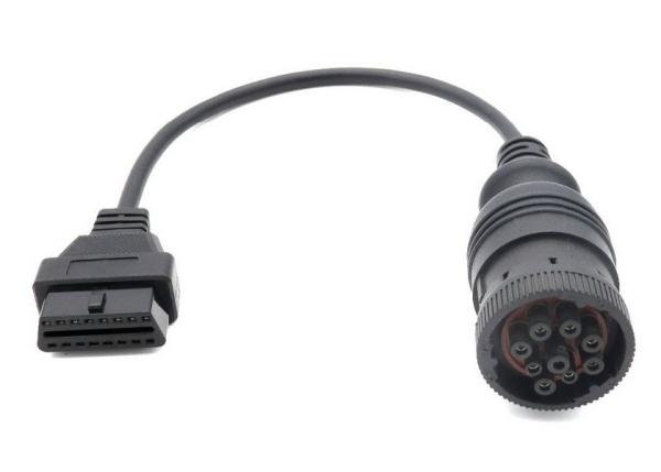Buy cheap 9-Pin Deutsch J1939 Female to J1962 OBD 16 Pin Female CAN Bus Cable from wholesalers